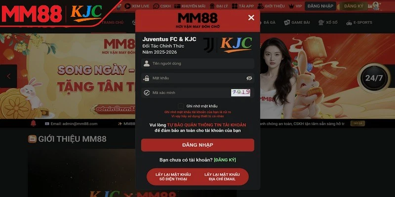 Quy trình đăng nhập MM88 chi tiết trên mọi thiết bị